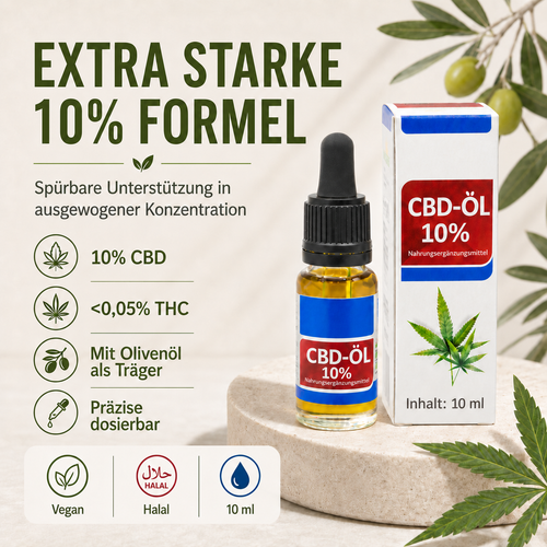 Premium CBD-Öl 10%