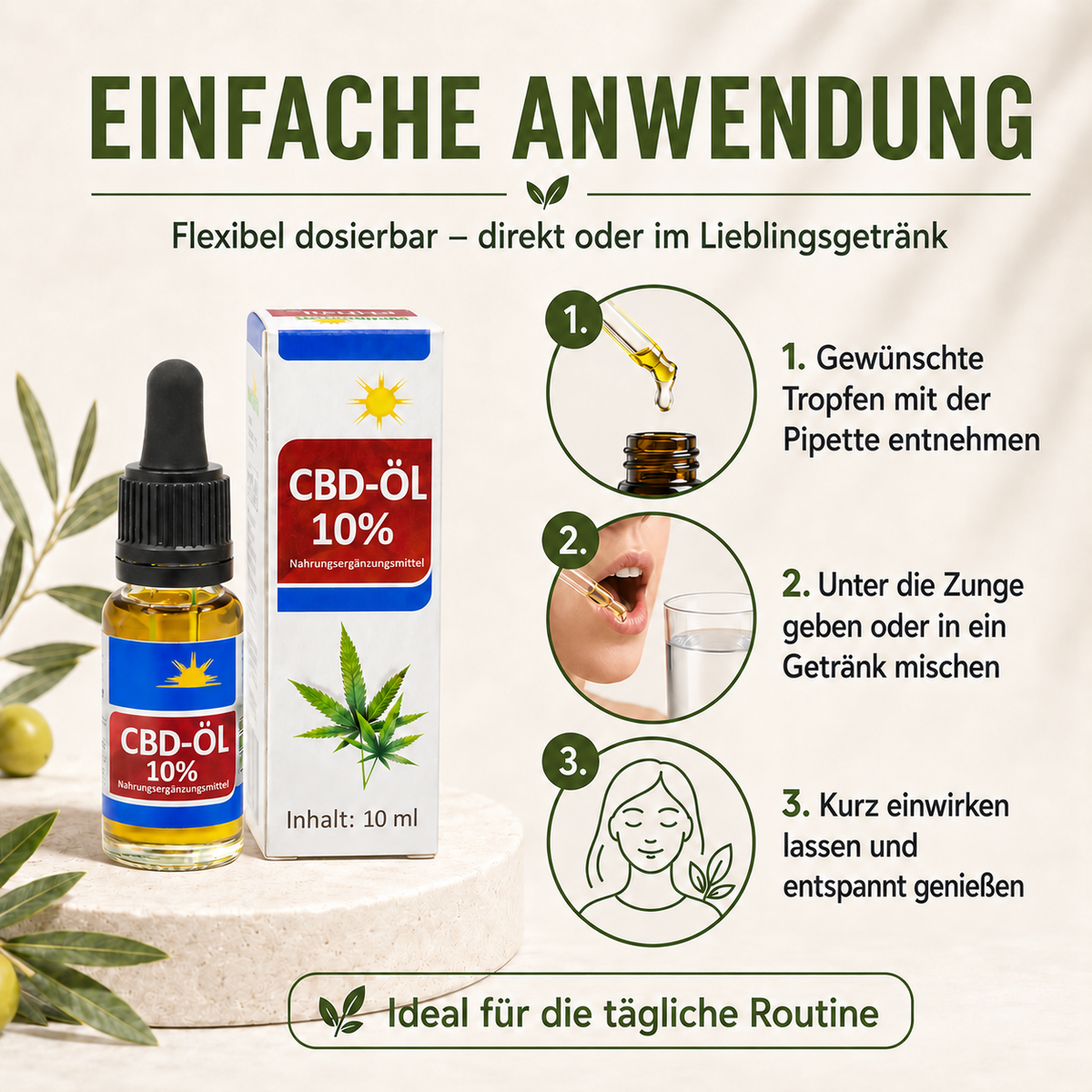 Premium CBD-Öl 10%