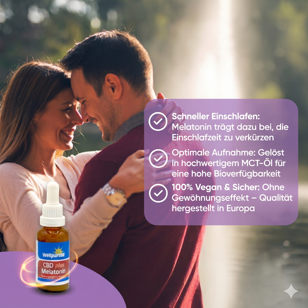 CBD - Melatonin Schlaftropfen